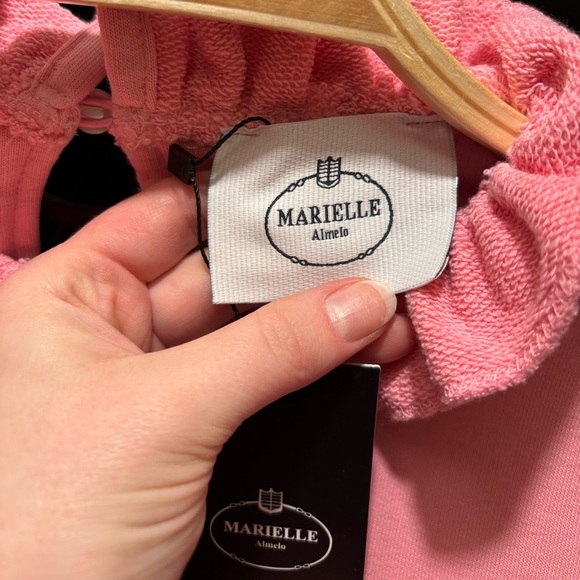 NWT Marielle Stokkelaar Almelo The Sophie Cotton Ruffle Tiered Shift Mini Dress - Picture 5 of 7